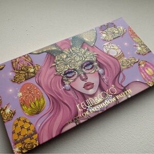 ✨NEW 🫦KEVIN & COCO 16 Color Eyeshadow Palette - Gold, Pink, Purple